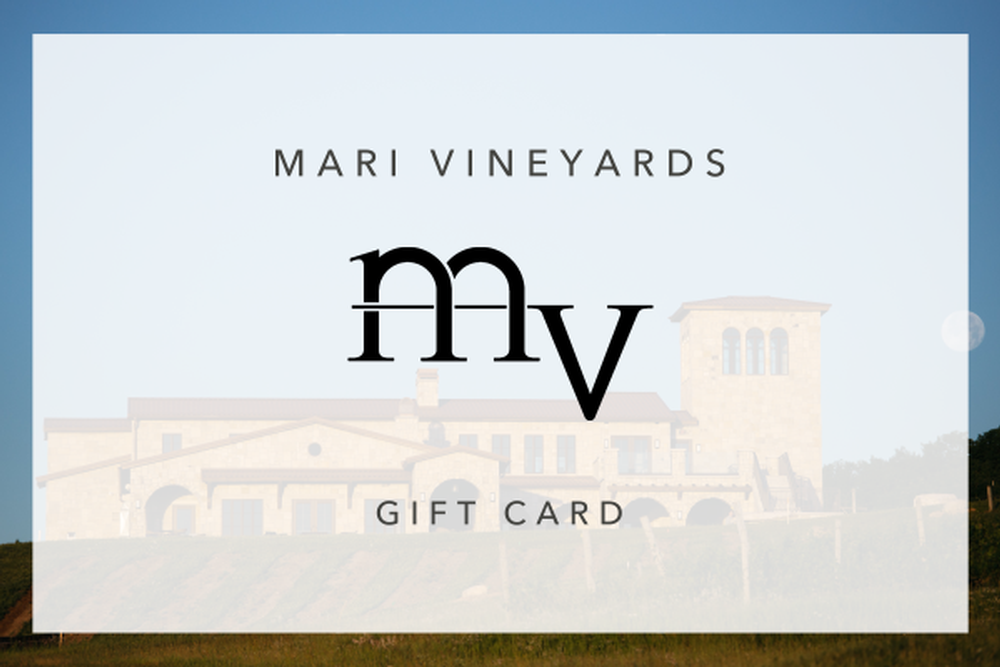 Mari Vineyards Gift Card 1