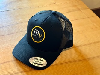 Black MV Trucker Hat