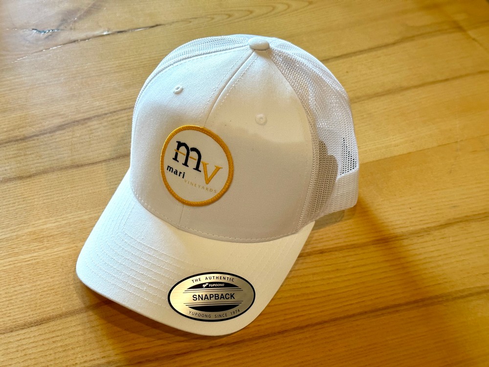 White MV Trucker Hat 1