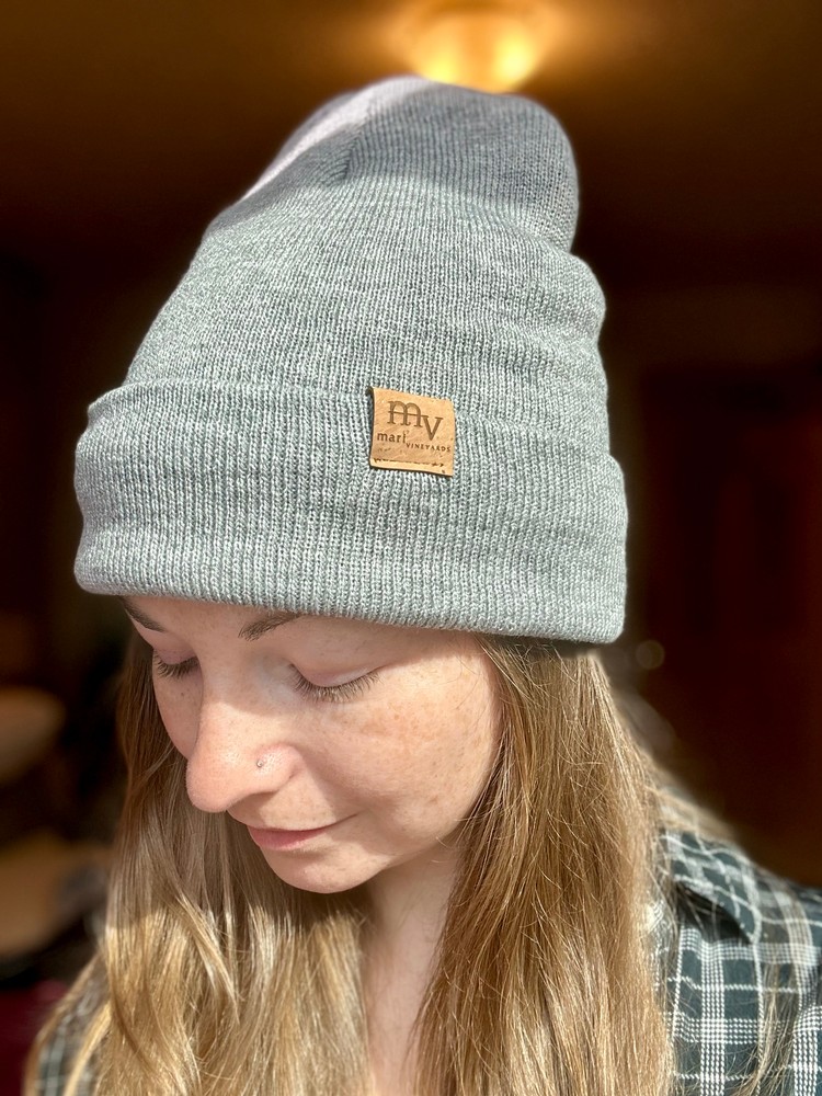 Grey Sherpa Beanie 1