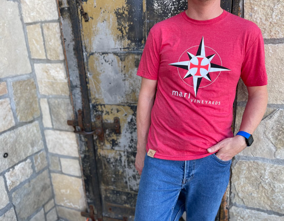 Red Compass Men's Tee 1