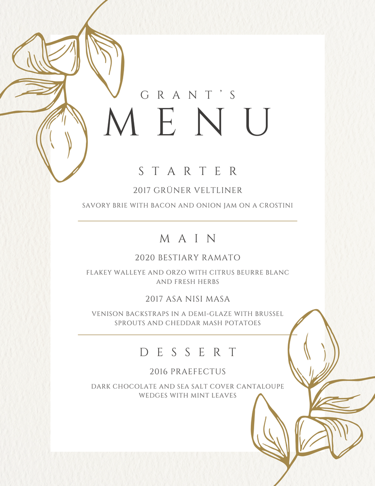 Production Crew Dinner Series: Grant's Dinner 1