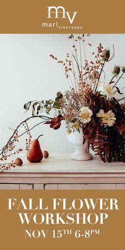 11/15 Fall Flower Arrangement Workshop