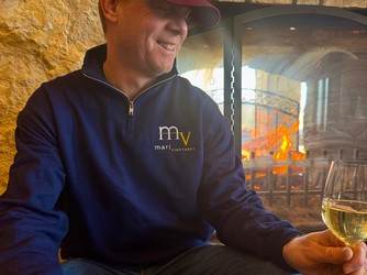 Navy Mari Quarter Zip