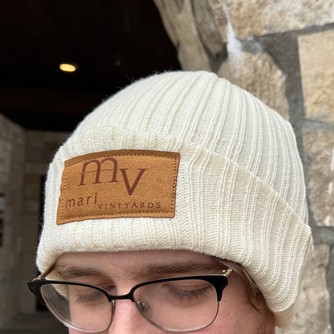 Ivory Knit Beanie