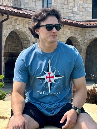 Blue Compass Tee