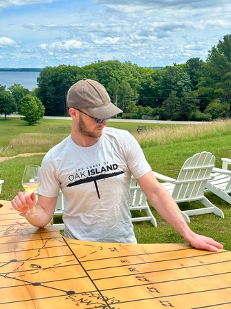Silver Oak Island Crew Tee
