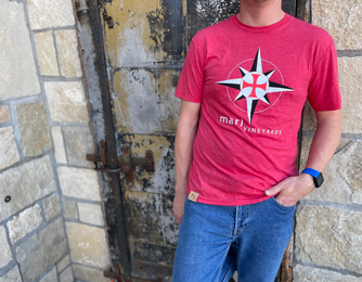 Red Compass Men's Tee