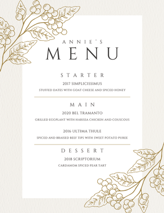 Production Crew Dinner Series: Annie's Dinner