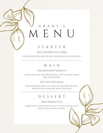 Production Crew Dinner Series: Grant's Dinner